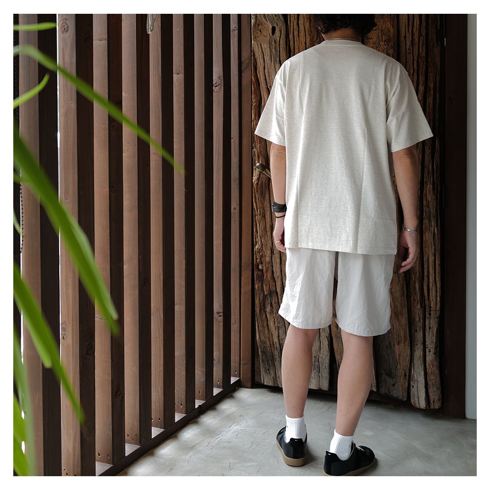 SQ-25SS-ST-07 T-SHIRT  OATMEAL