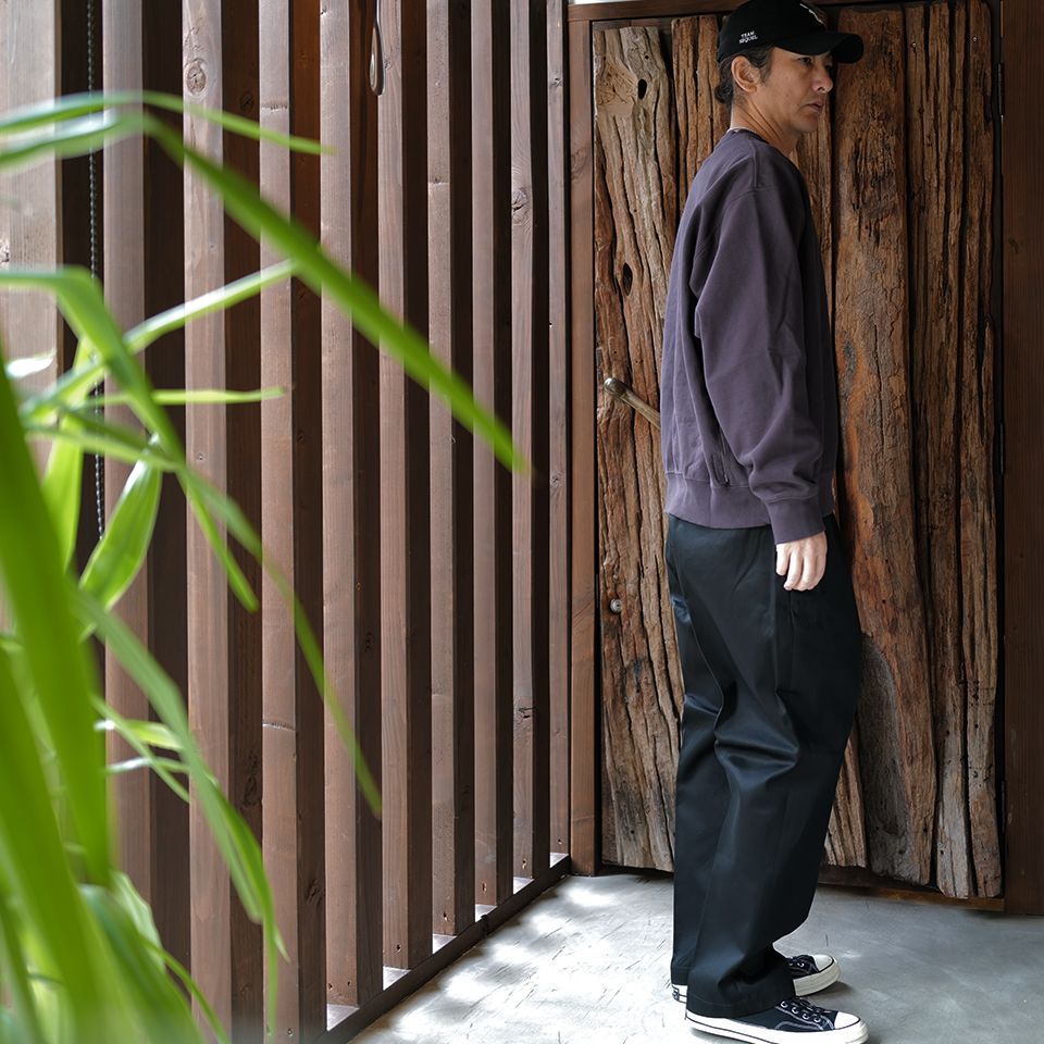 CHINO PANTS (TYPE-XF)  BLACK