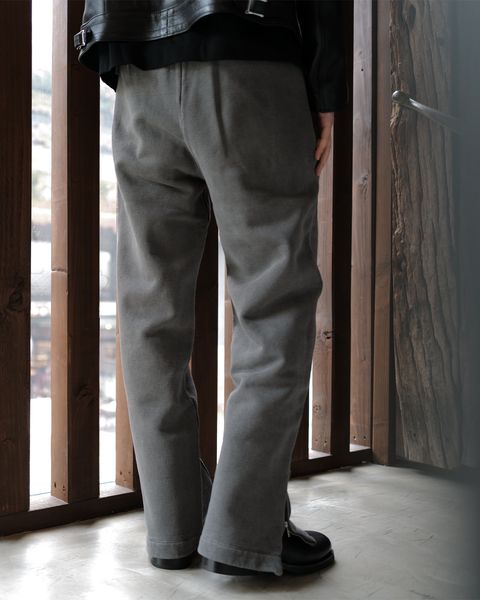 OUR LEGACY -TRACK PANTS Worn Black Hefty Fleece-