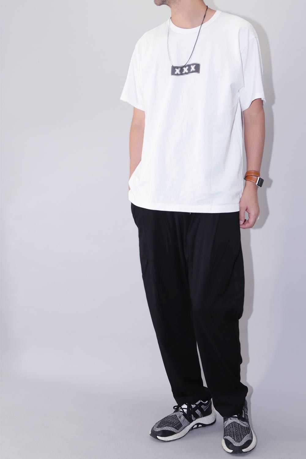 [未使用]イサムカタヤマバックラッシュレーヨンシルク ストレッチ サルエルパンツ ISAMU KATAYAMA BACKLASH - Cotton Canvas Stretch Chintz Semi