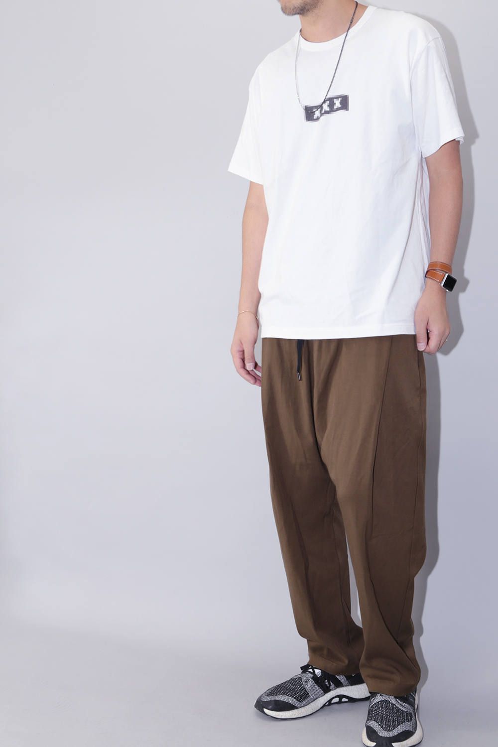 ISAMU KATAYAMA BACKLACH 《レーヨンシルク ストレッチ サルエル