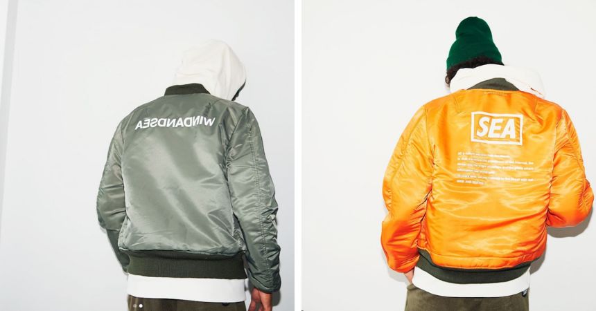 WIND AND SEA 1月4日（土）12:00発売 REVERSIBLE MA-1 | River