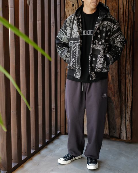 MIYAGIHIDETAKA -Quilted Hoodie Jacket-