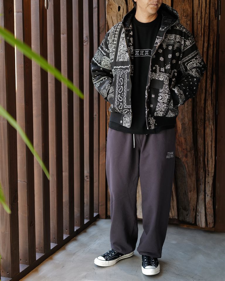 MIYAGIHIDETAKA -Quilted Hoodie Jacket-