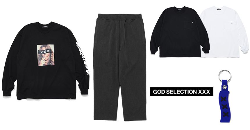 GOD SELECTION XXX LGX-A24-LT-03 ロンT 黒 S GOD SELECTION XXX＞LONG SLEEVE T-SHIRT | MAKES ONLINE STORE
