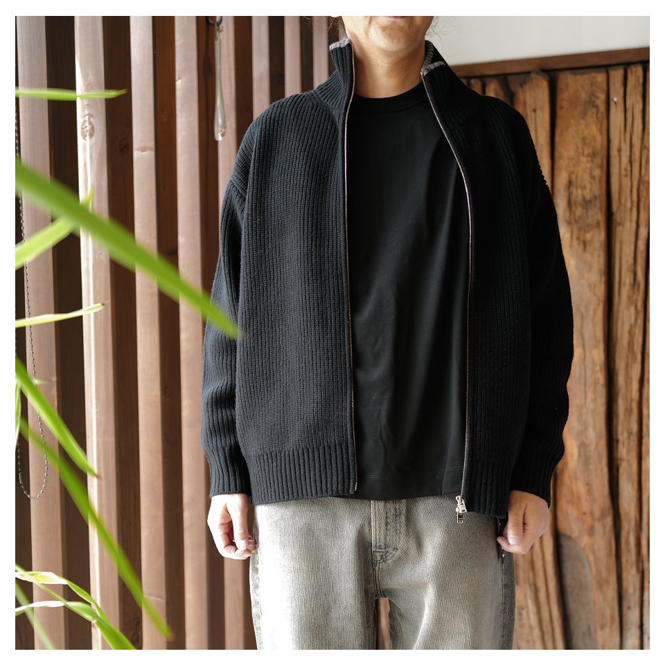 ドライバーズニット[BLACK]