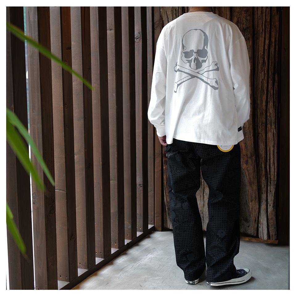 mastermind JAPAN - x Dickies LS TEE White | River