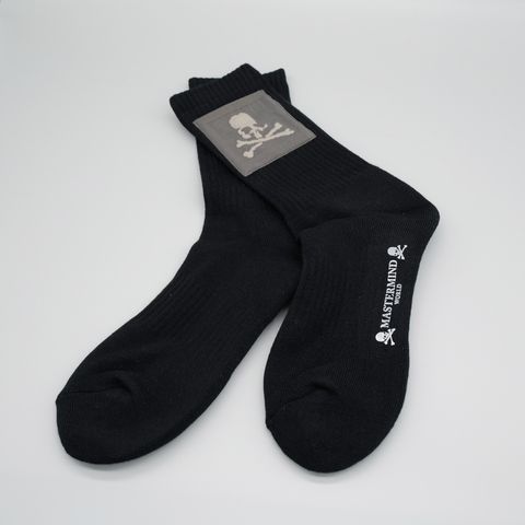 【MASTERMIND WORLD】 POCKET SOCKS  BLACK