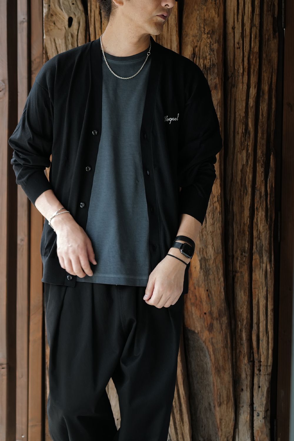 GOD SELECTION XXX]KNIT CARDIGAN/BLACK(GX-A25-KN-01) – R&Co.