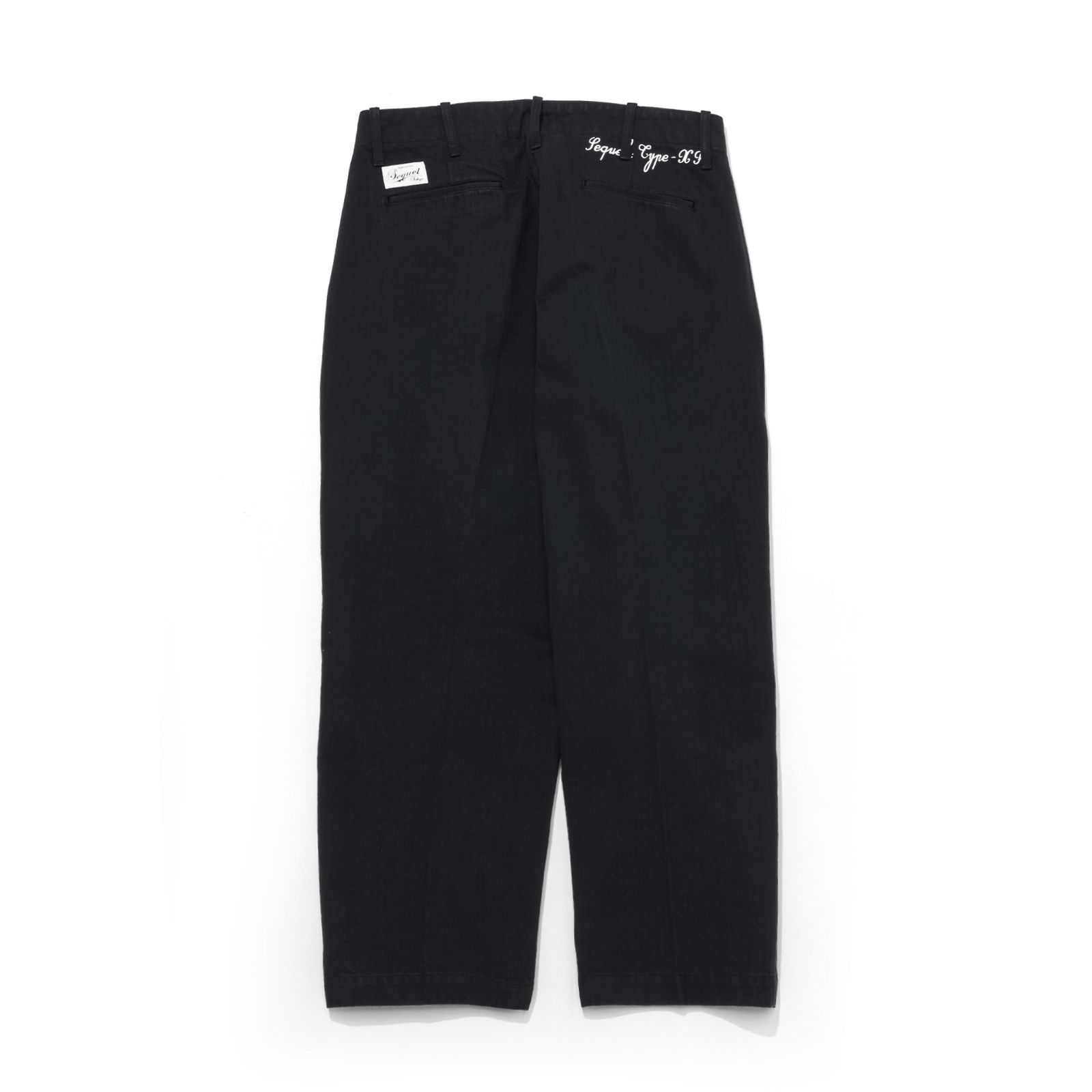CHINO PANTS (TYPE-XF)  BLACK