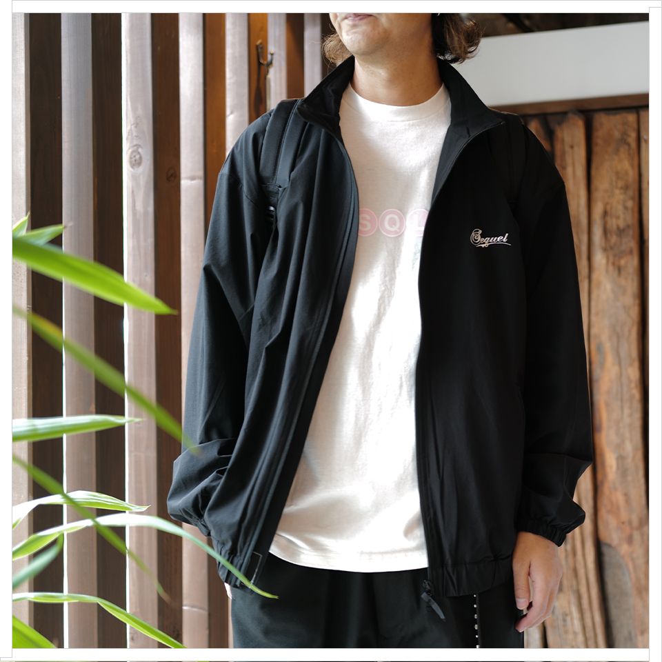 SEQUEL - SQ-24AW-JK-01 NYLON JACKET BLACK | River