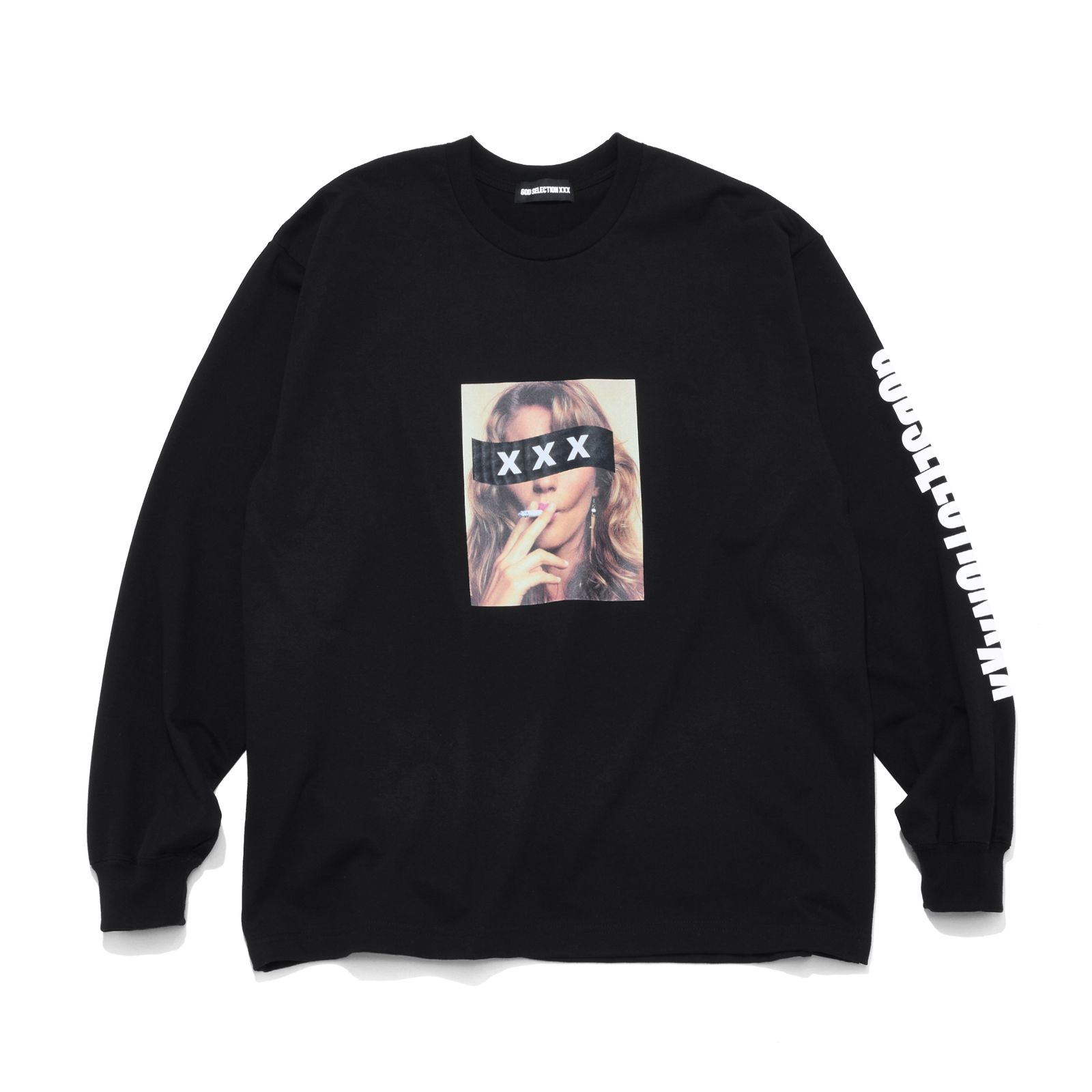 GOD SELECTION XXX - GX-A24-LT-09 LONG SLEEVE T-SHIRT BLACK