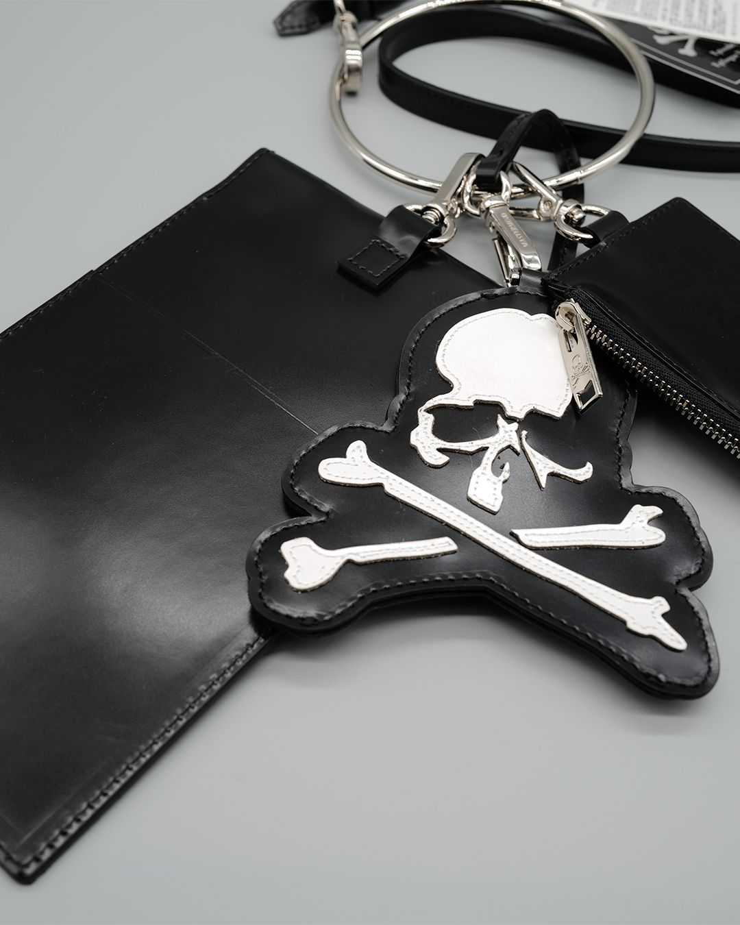 【mastermindJAPAN】 TRAVEL PASSPORT BAG  BLACK