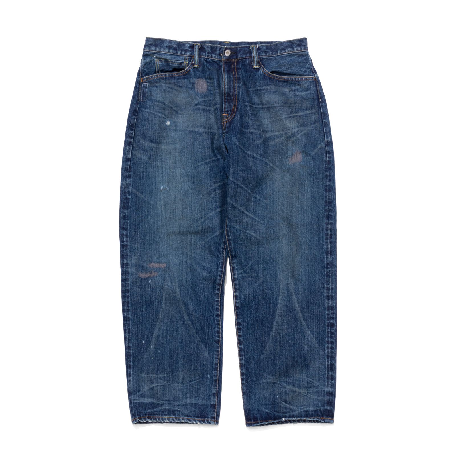 SQ-24SS-PT-04 FRAGMENT x SEQUEL DAMAGE DENIM PANTS ...