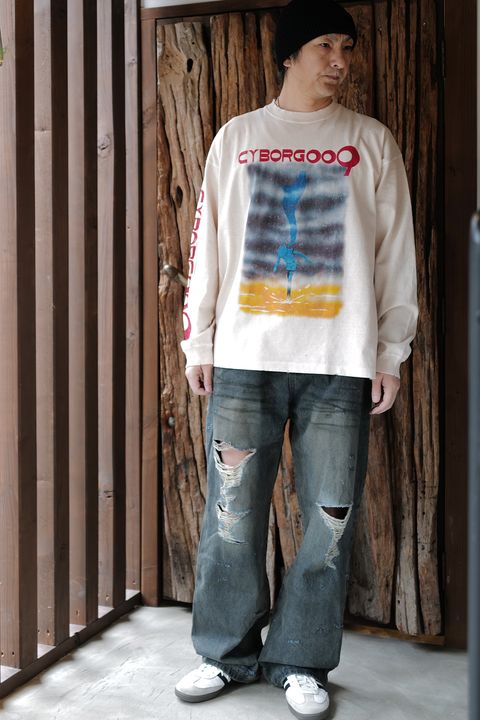 【Basketcase】 BAGGY DENIM