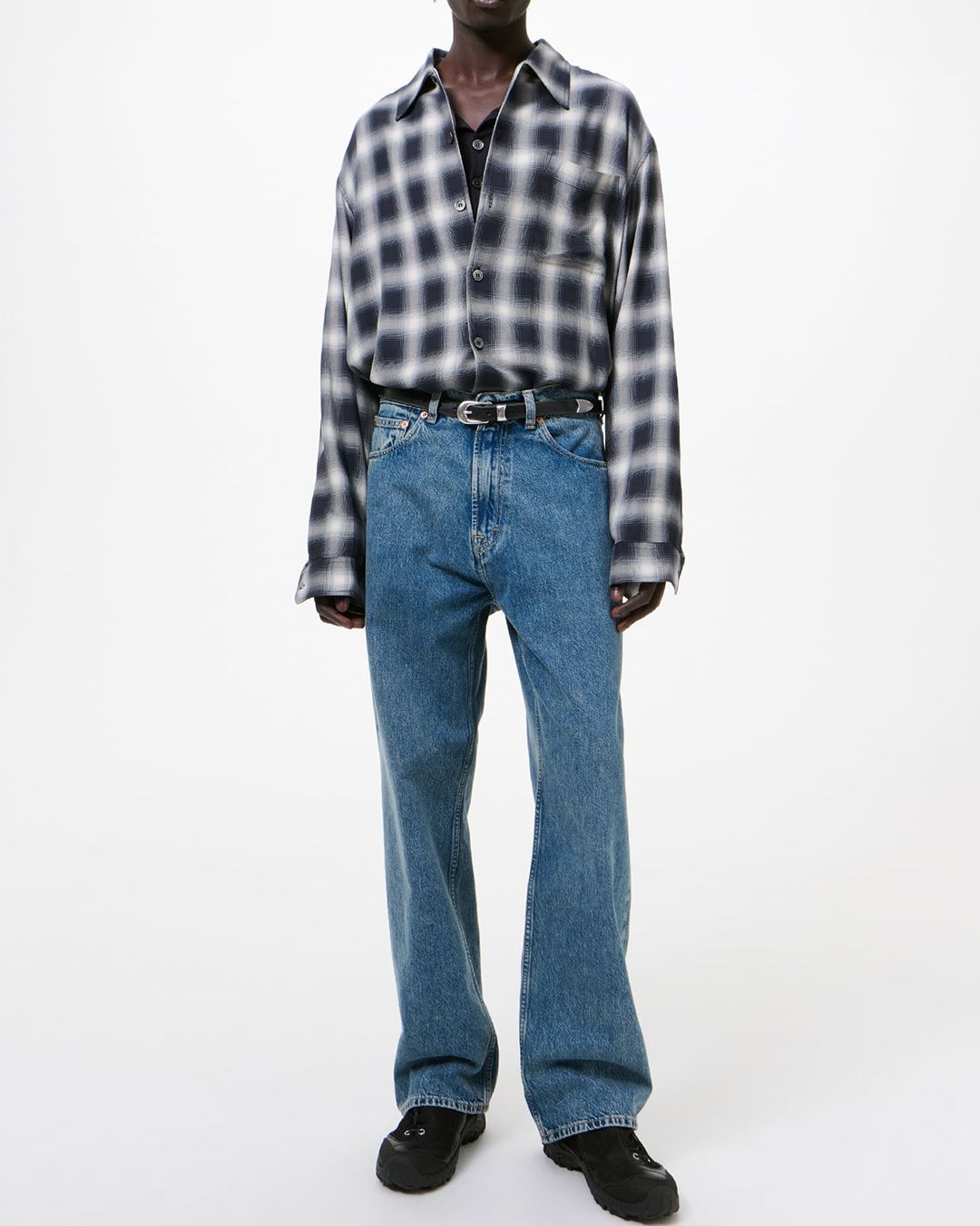 THIRD CUT   Blue Tech Wash Denim
