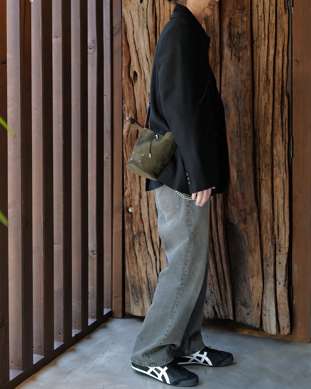 THIRD CUT   Ash Dust Chain Twill