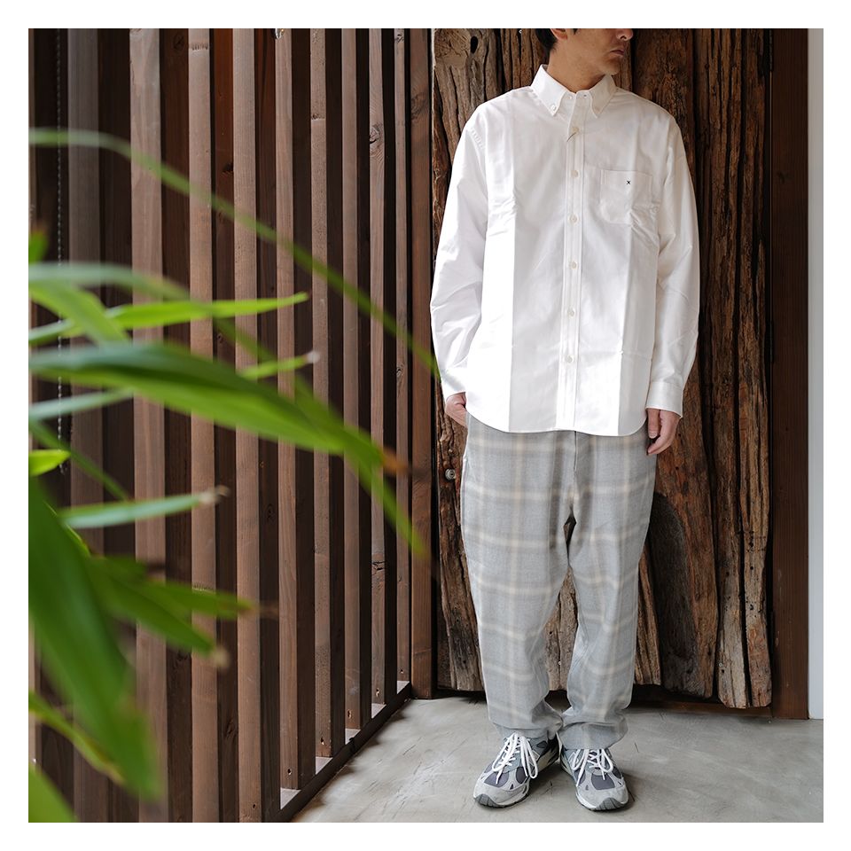 GOD SELECTION XXX - GX-S23-SH-01 B.D SHIRT WHITE | River