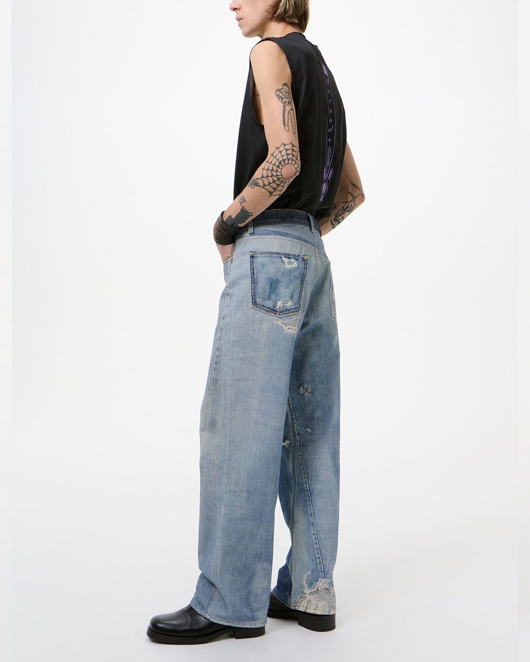 THIRD CUT   Digital Denim Print