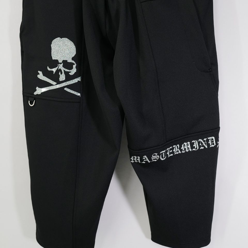 Last1 M 【mastermindJAPAN】 JERSEY WIDE FIT TROUSERS  BLACK