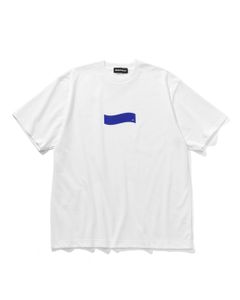 GX-S26-13FST-03 FRAGMENT x GOD SELECTION XXX  13anniversary T-shirts WHITE x BLUE