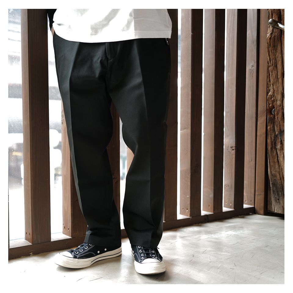SQ-25SS-PT-03  CHINO PANTS (TYPE-XF)  BLACK