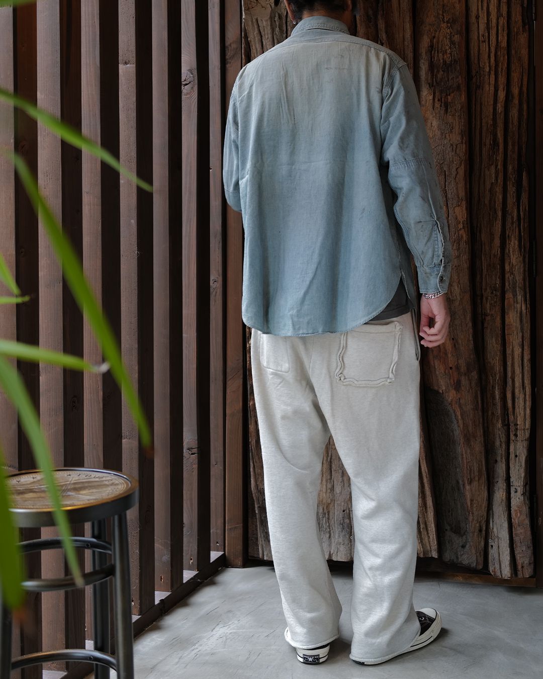 BWU-MBCS / METAL BUTTON CHAMBRAY SHIRT