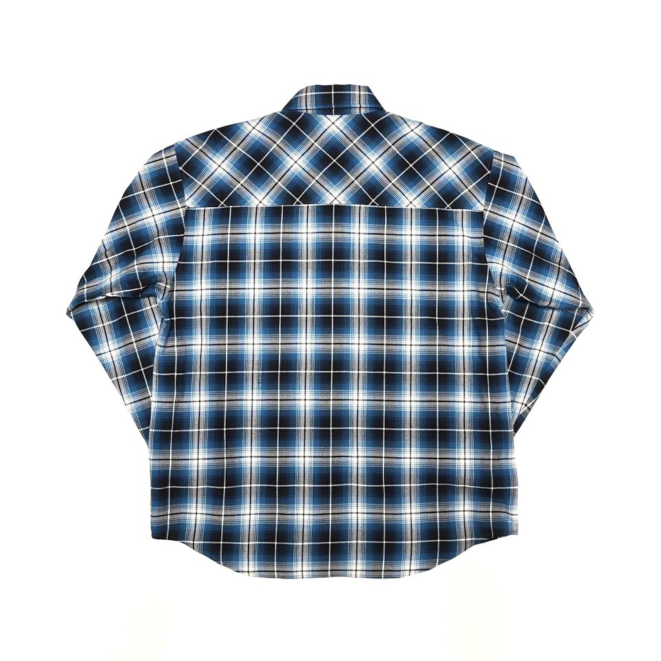 Rafu - Last1 L 【Rafu】 Standard shirt Blue | River