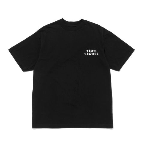 SQ-25SS-ST-03 T-SHIRT  BLACK