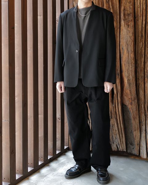 MINEDENIM <Denim Wide Work Tapered TRS>