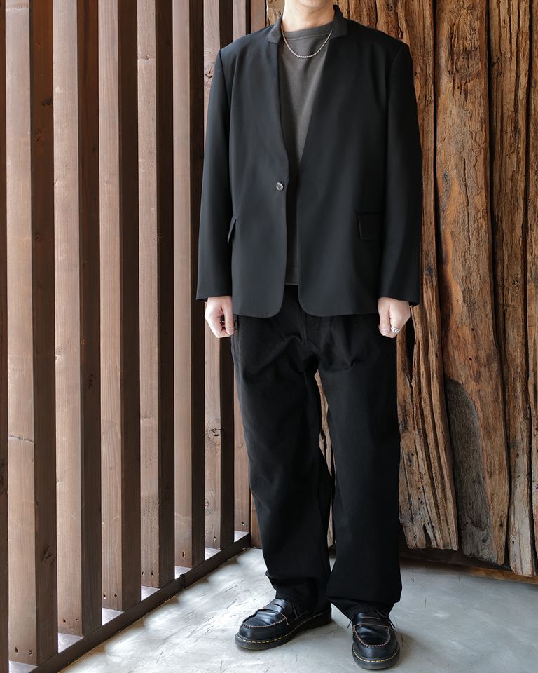 MINEDENIM <Denim Wide Work Tapered TRS>