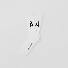 UU2-1 Heavyweight Socks Ecru/Black