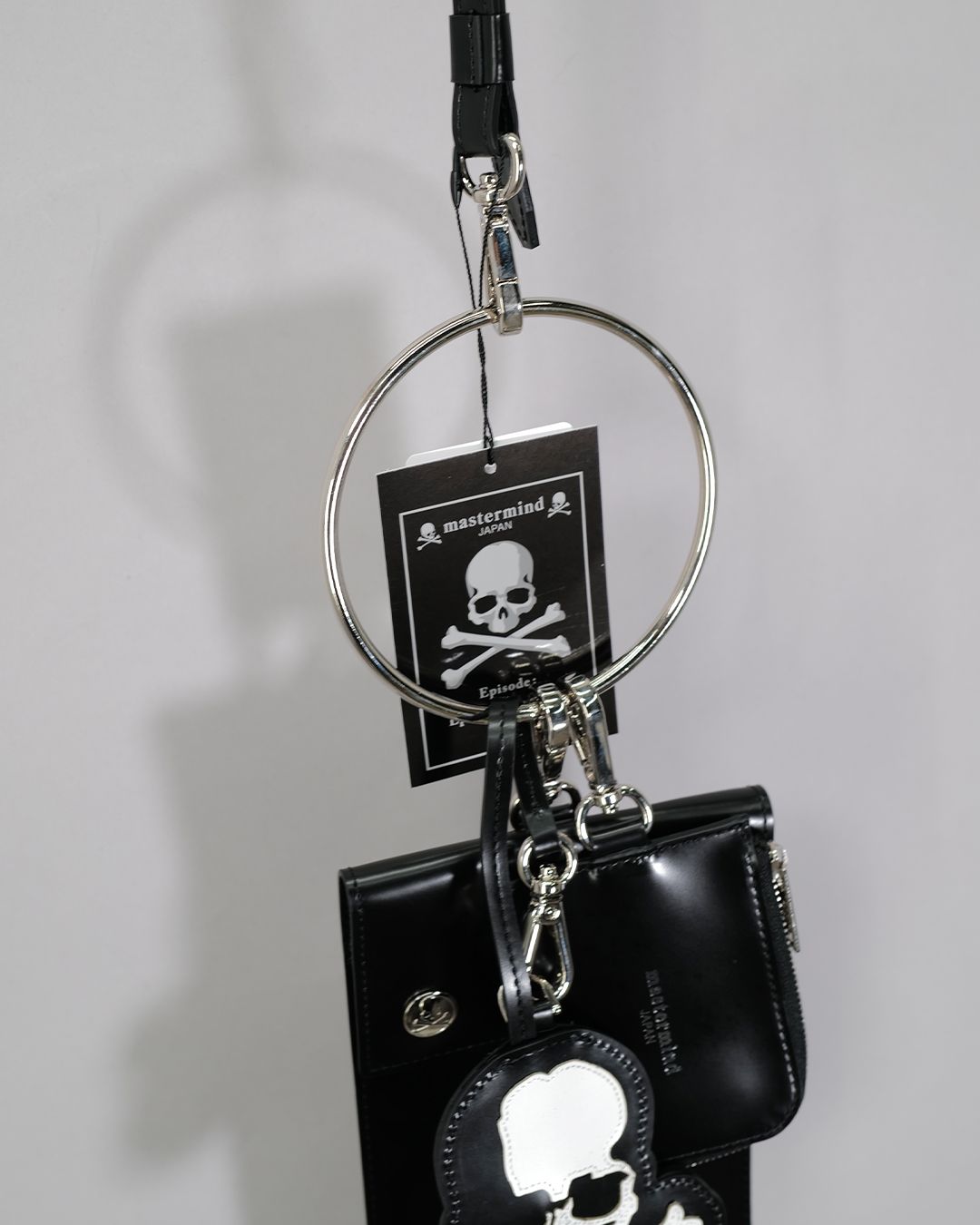 【mastermindJAPAN】 TRAVEL PASSPORT BAG  BLACK