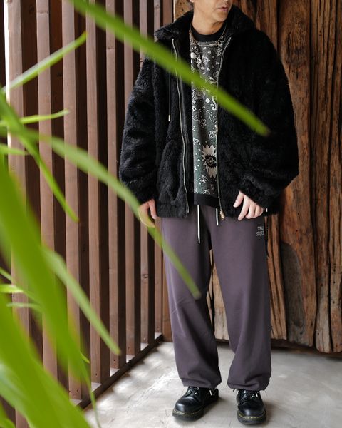 【mastermindJAPAN】 POLAR BEAR ZIP-UP HOODIE BLACK