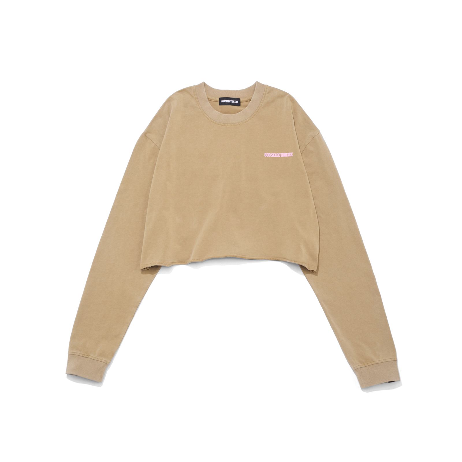 【WOMENS】GXL-S25-CS-09  LONG SLEEVE T-SHIRT   BEIGE