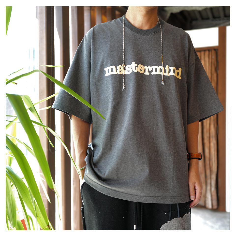 【mastermindJAPAN】 HAND DRAWN SS TEE TOP GRAY