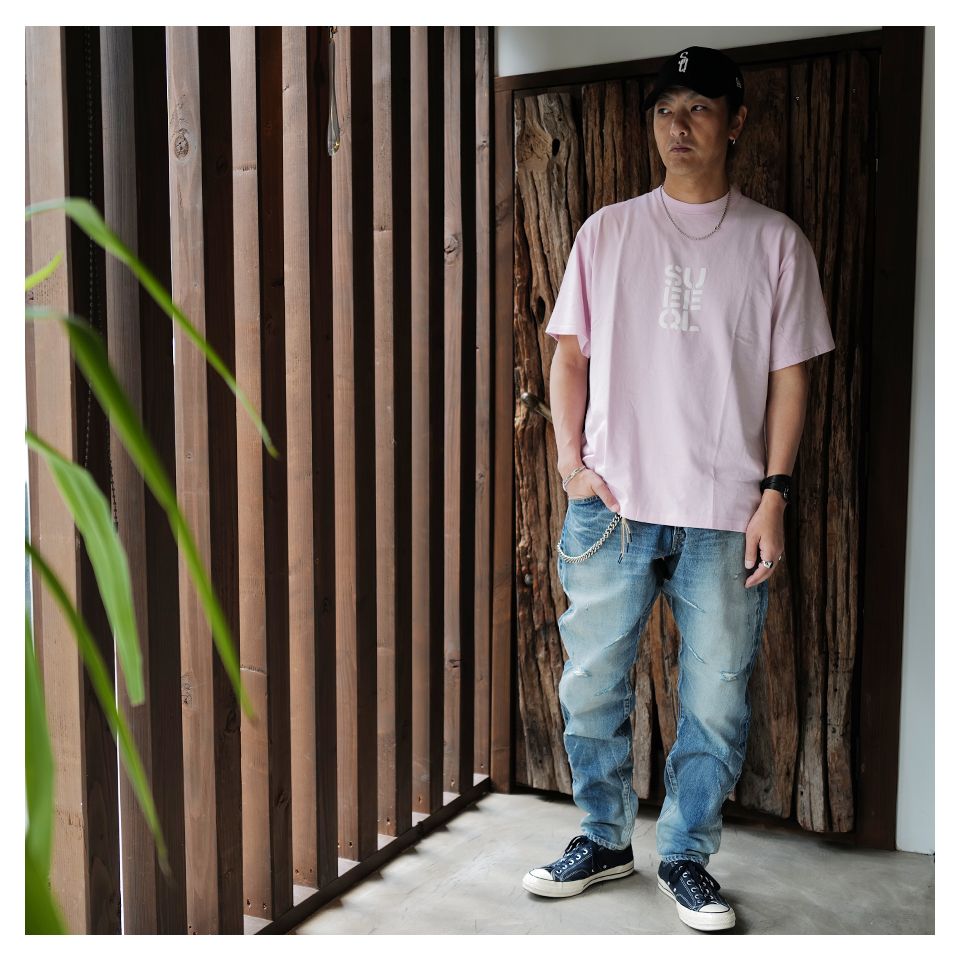 SQ-25SS-ST-05 T-SHIRT PINK