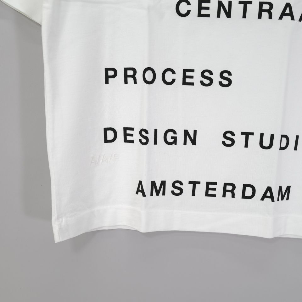 LM1-4 Oversized T-shirt [CENTRAAL PROCESS] Light Ecru