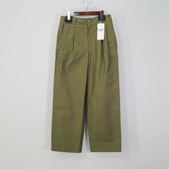 【Last1 Size2】Rubber Back Pants  OD.Green
