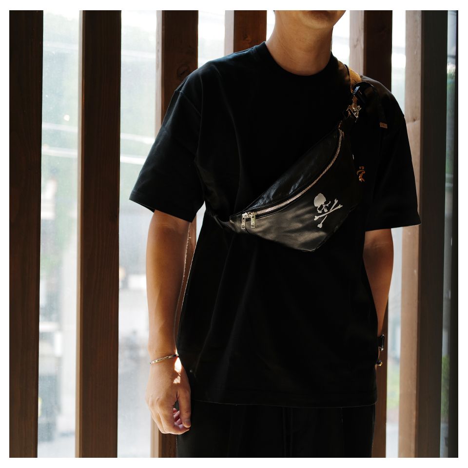 【mastermindJAPAN】 BUMBAG  BLACK