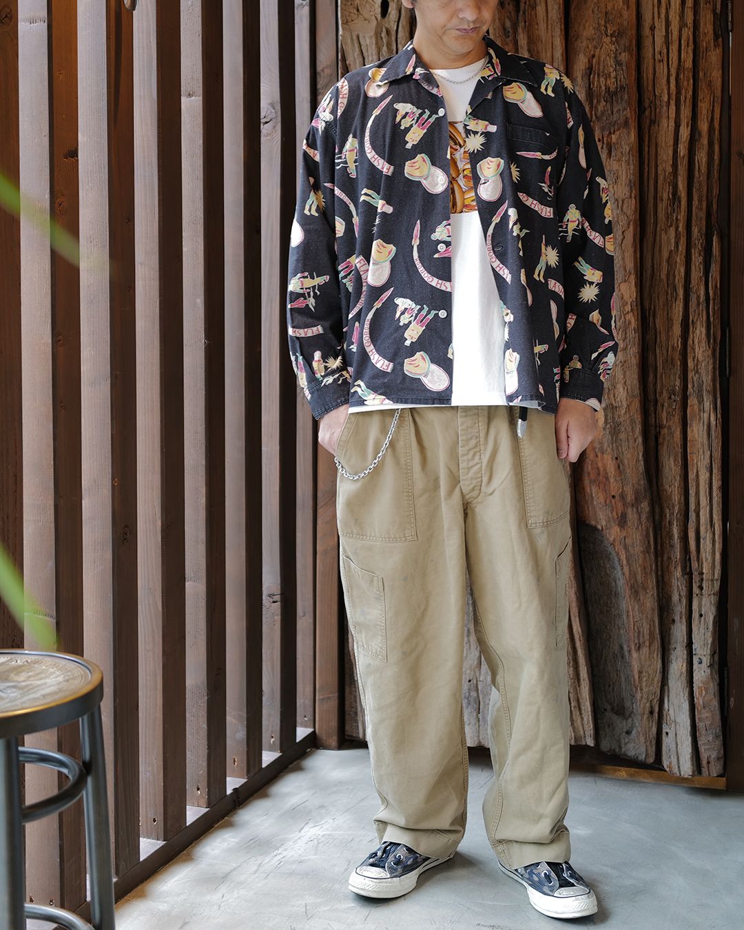 【BOWWOW】 ーBWU-SAFS / SPACE AGE FLANNEL SHIRTー