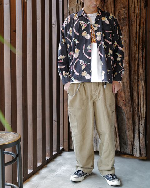 【BOWWOW】 ーBWU-SAFS / SPACE AGE FLANNEL SHIRTー