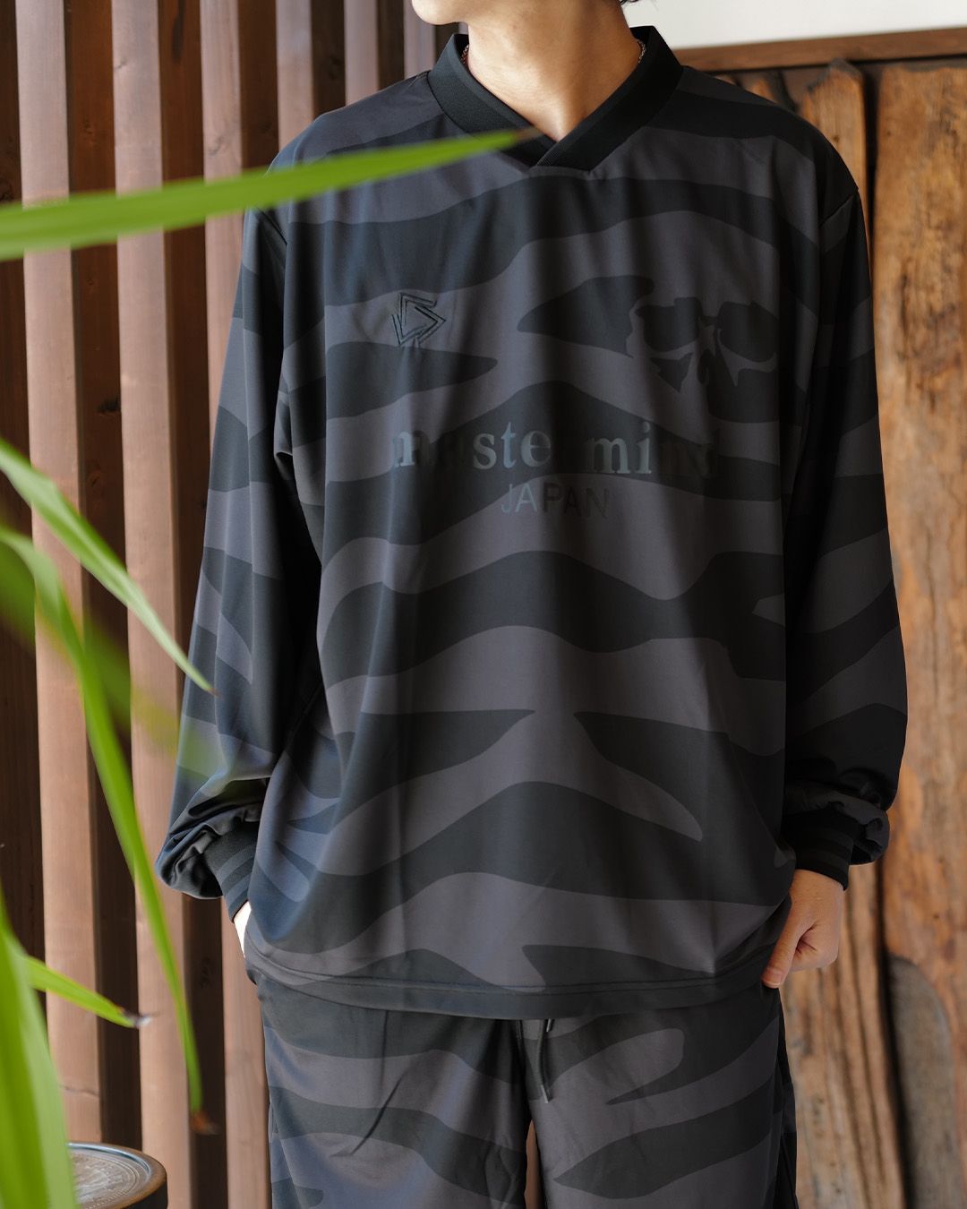 【mastermindJAPAN】 xBONERA  LONG SLEEVE SOCCER SHIRT