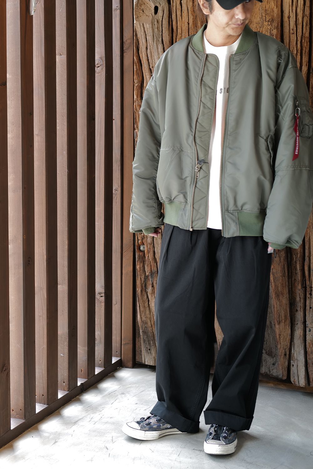 mastermind JAPAN - Last1 S 【MASTERMINDWORLD】 x ALPHA MA-1
