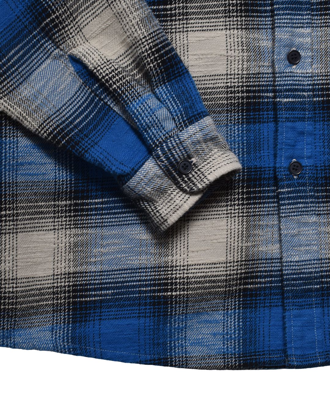 Heavy Cotton Flannel Ombre Work Shirt   BPT