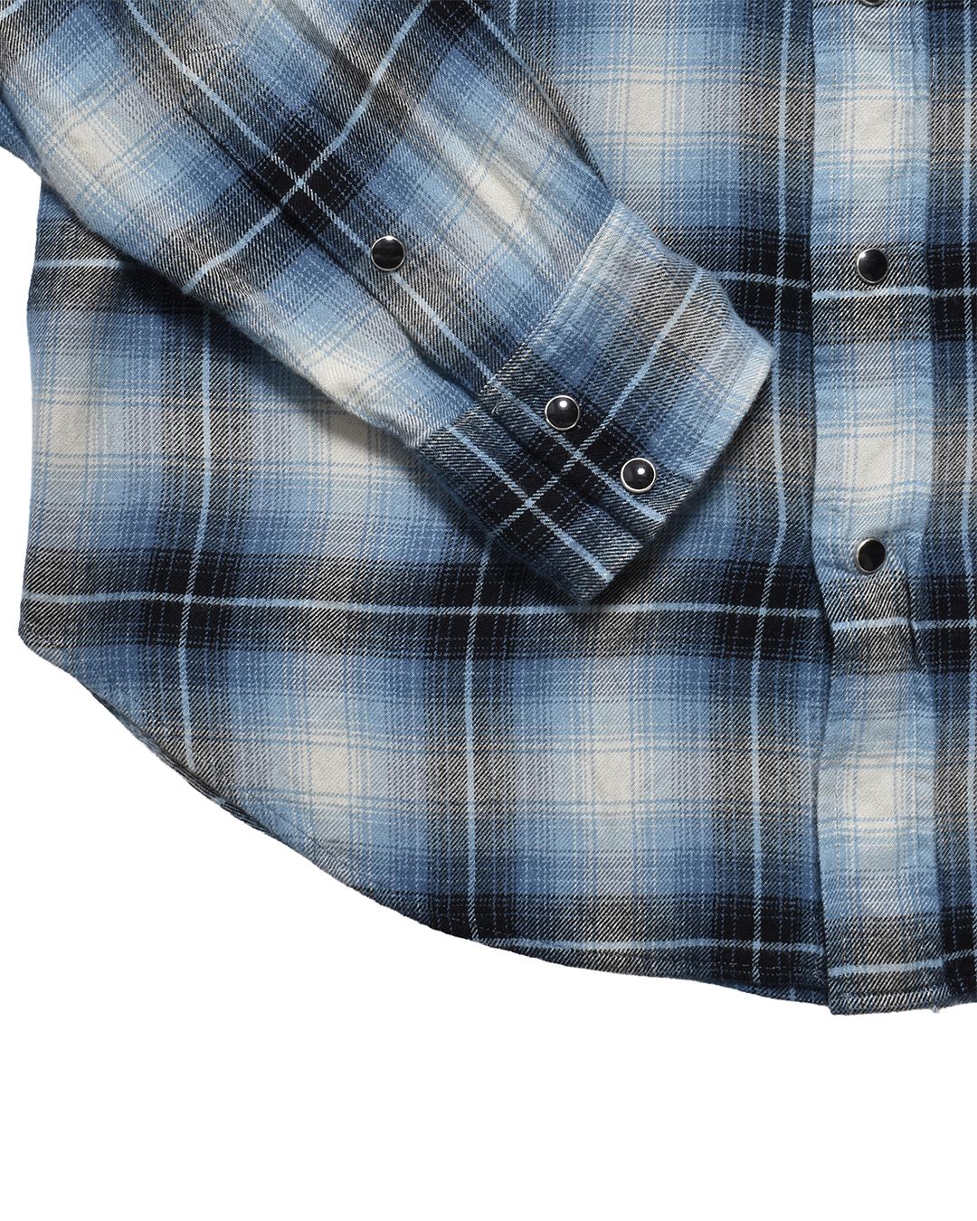 R.Flannel Ombre Western Shirt BPT
