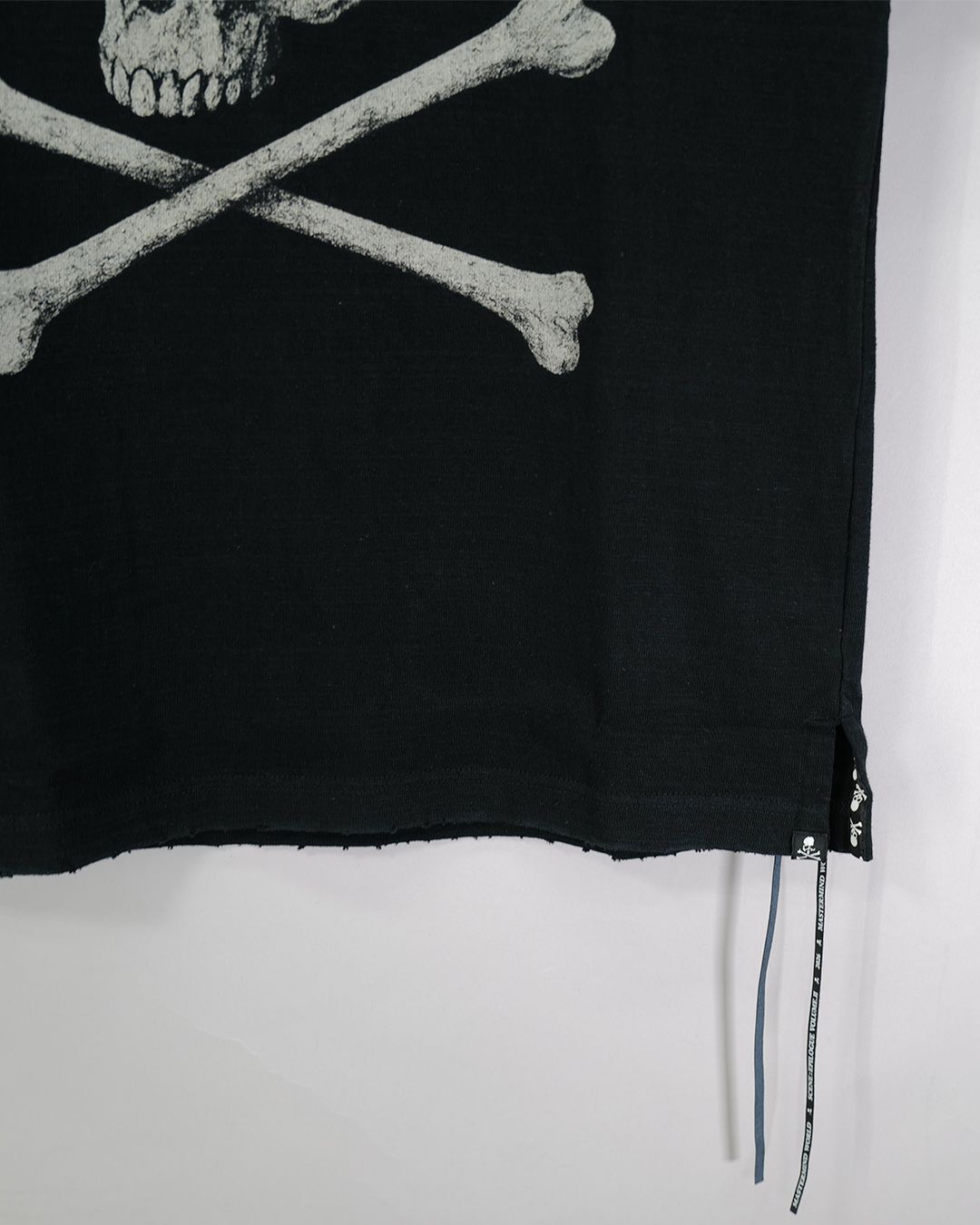 【MASTERMIND WORLD】 VINTAGE ROCK SS TEE  BLACK