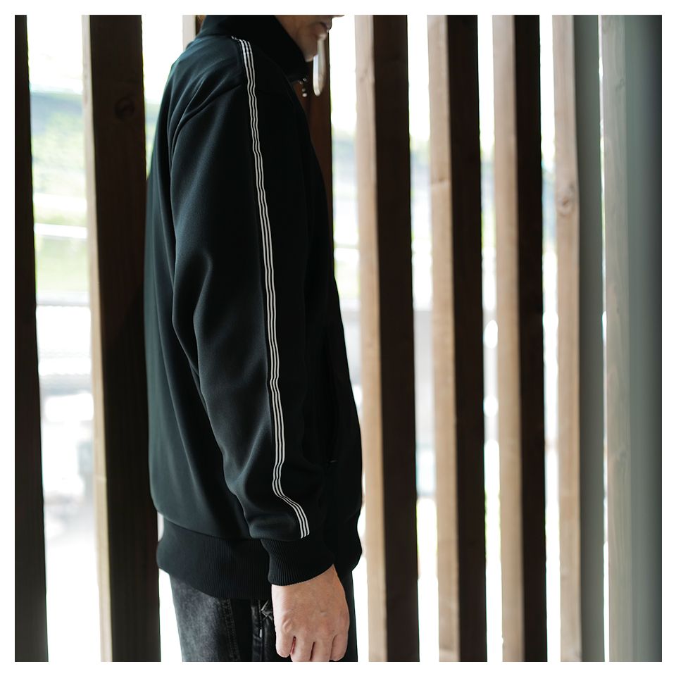 GX-S24-JK-01  TRACK JACKET  BLACK