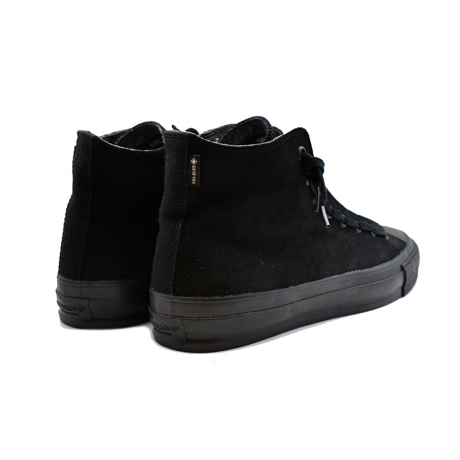 〈MINEDENIM × nonnative〉  DWELLER TRAINER HI COW LEATHER WITH GORE-TEX bySPINGLE  BLACK
