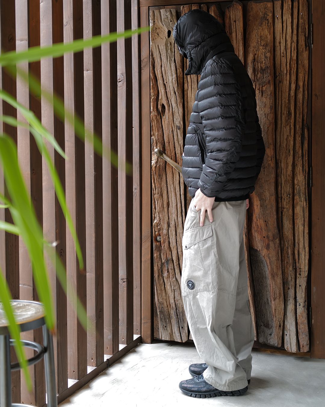 D.D. Shell Goggle Chest Pocket Jacket [BLACK]